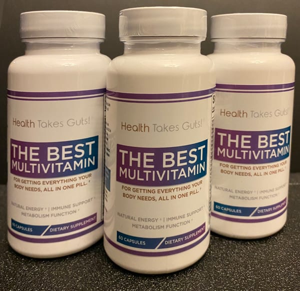 The Best Multivitamin Health Takes Guts Three Bottles