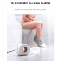 The Constipation Root Cause Roadmap eBook Cover